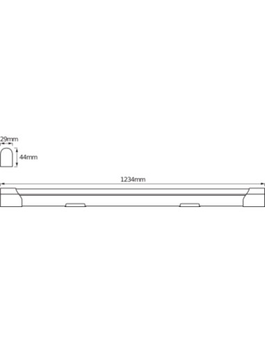 OPRAWA LINIOWA LED VALUE BATTEN 1200 20W/4000K 2000LM 