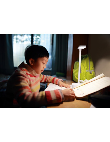 LAMPKA BIURKOWA PANAN FOLD DIM USB WHITE 