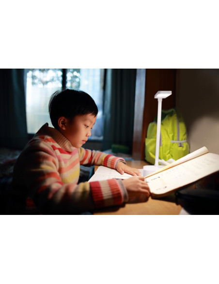 LAMPKA BIURKOWA PANAN FOLD DIM USB WHITE 