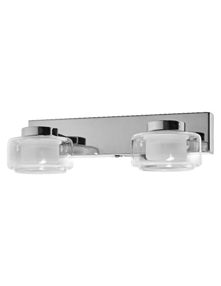 OPRAWA ORBIS FLAME 2X5.5W CLICK CCT IP44 CHROME 