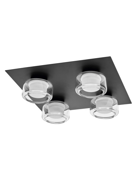 OPRAWA ORBIS FLAME 4X5.5W CLICK CCT IP44 BLACK 