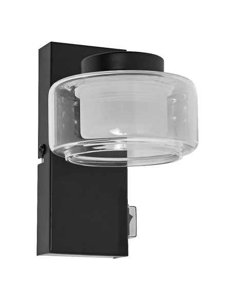 KINKIET ORBIS FLAME 5.5W CLICK CCT IP44 BLACK 