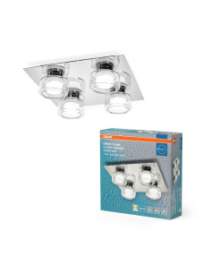 OPRAWA ORBIS FLAME 4X5.5W CLICK CCT IP44 CHROME 