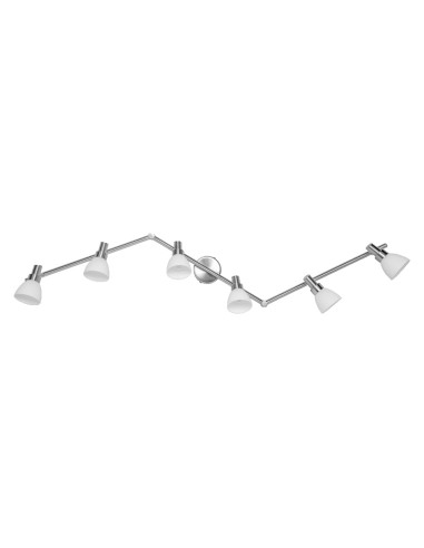 OPRAWA LED SPOT G9 6X1,9W 2700K ciepła biała SUFITOWA 