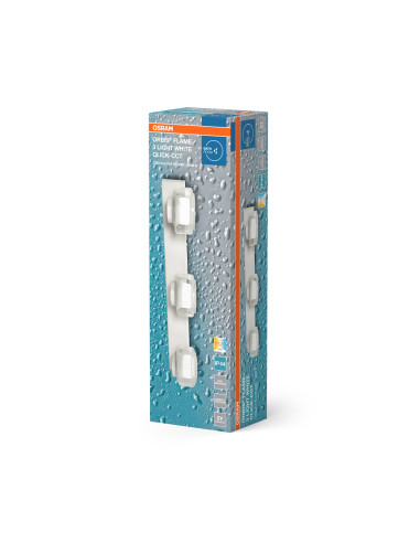 OPRAWA ORBIS FLAME 3X5.5W CLICK CCT IP44 WHITE 