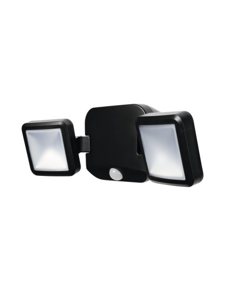 BATTERY LED SPOTLIGHT DOUBLE 10W 4000K  BLACK  