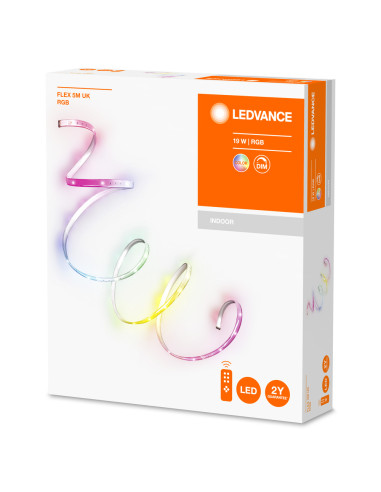 TAŚMA FLEX RGB REM 19W 5M IP54 PASEK Z PILOTEM  