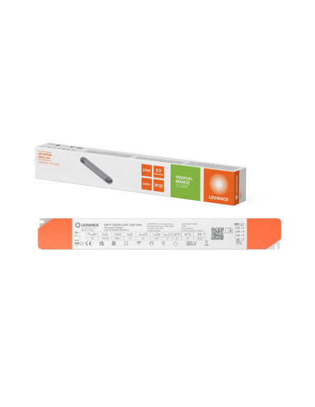 ZASILACZ DR-P 200W/220-240/24V STAŁONAPIĘCIOWY ZASILACZ LED ON/OFF IP20 