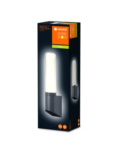 KINKIET ZEWNĘTRZNY ENDURA STYLE LANTERN FLARE WALL 7W 3000K 470LM IP44 DG 