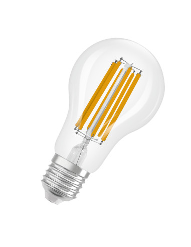ŻARÓWKA LED V CLA150 17W 3000K ciepła biała E27 FIL CL 2452LM VALUE 