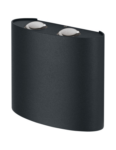 KINKIET ZEWNĘTRZNY ENDURA STYLE UPDOWN DECO II 11W DARK GRAY 