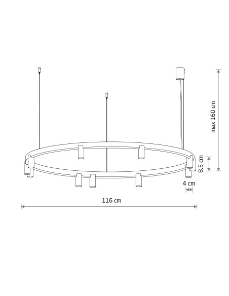 FOURTY ROUND LED 12286