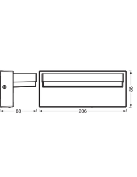 KINKIET ZEWNĘTRZNY Endura Style IP54 ROBUS WALL Dark Gray 