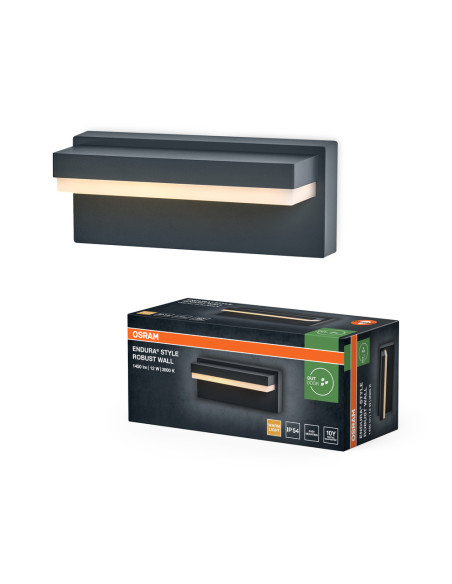 KINKIET ZEWNĘTRZNY Endura Style IP54 ROBUS WALL Dark Gray 
