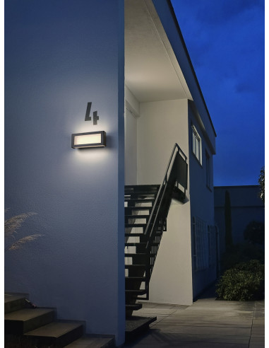 KINKIET ZEWNĘTRZNY Endura Style IP54 NOVA WALL Dark Gray 