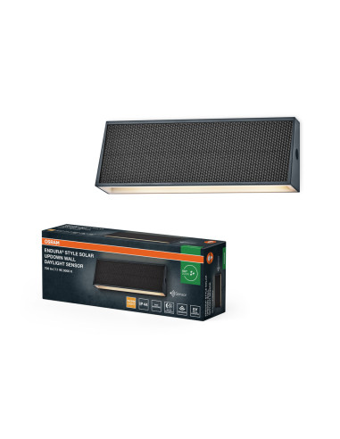 KINKIET ZEWNĘTRZNY SOLAR ENDURA STYLE UPDOWN WALL DAYLIGHT SENSOR 7,1W 3000K IP54 