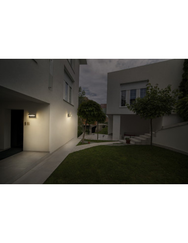 KINKIET ZEWNĘTRZNY Endura Style IP54 ROBUS WALL SENSOR Dark Gray 