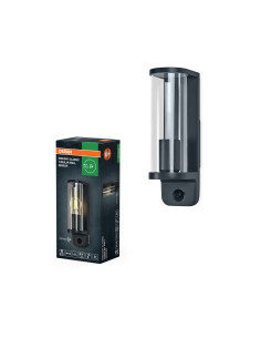 KINKIET ZEWNĘTRZNY ENDURA CLASSIC TUBULAR WALL SENSOR E27 IP44 ALU GY 