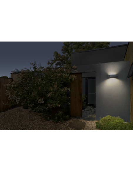 KINKIET ZEWNĘTRZNY SOLAR ENDURA STYLE UPDOWN WALL DAYLIGHT SENSOR 7,6W 3000K IP65 