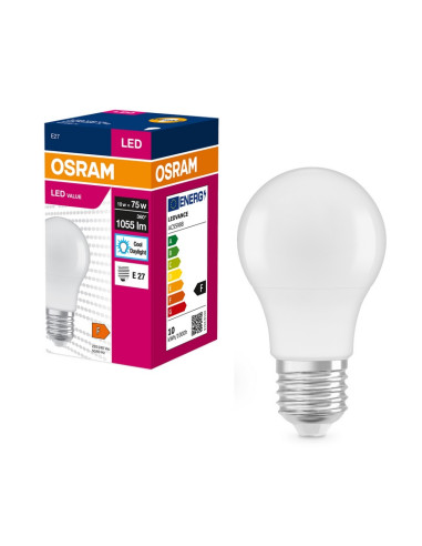 ŻARÓWKA LED VALUE CLA75 11,5W 6500K zimna biała  1055LM 230V FR E27