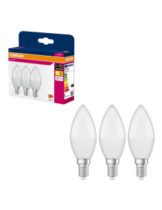 ŻARÓWKA LED 3-PAK VALUE CLB40 4.9W 2700K ciepła biała  470LM 230V FR E14 
