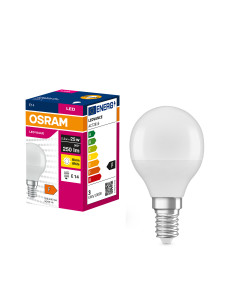 ŻARÓWKA LED VALUE CLP25 2.5W 3000K ciepła biała 250LM FR E14 