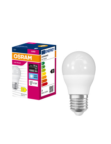 ŻARÓWKA LED VALUE CLP75 7W/840 4000K neutralna biała 1055LM FR E27 