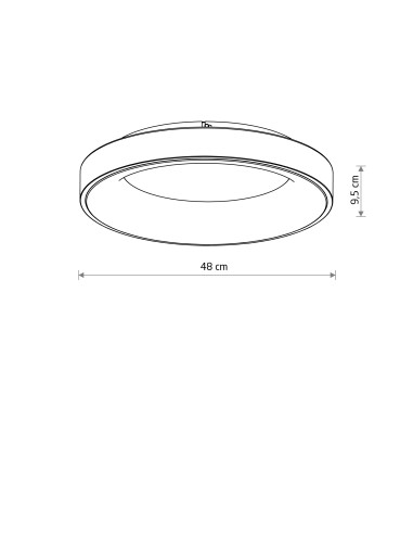 NIKKI ROUND LED 12365