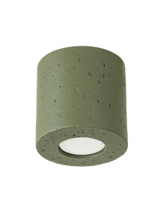Plafon ORBIS beton zielona oliwka
