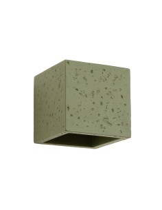 Kinkiet QUAD beton zielona oliwka