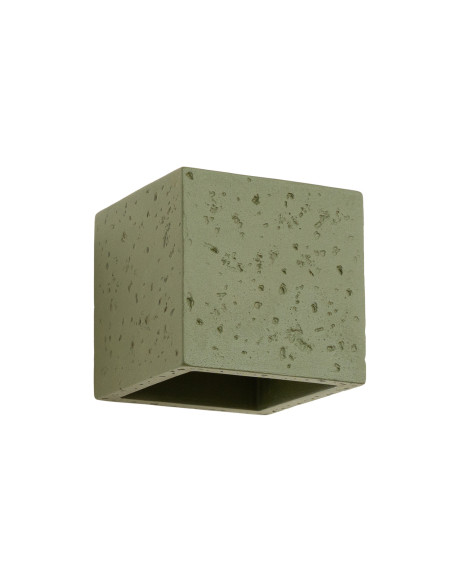 Kinkiet QUAD beton zielona oliwka
