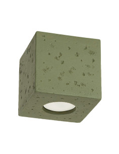 Plafon QUAD beton zielona oliwka