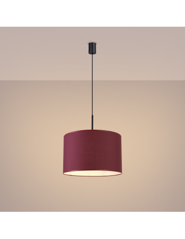 Lampa wisząca NEVIA burgund