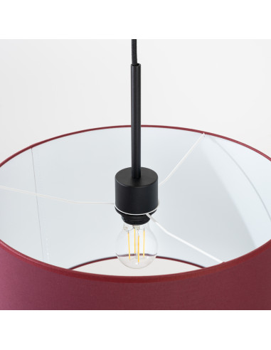 Lampa wisząca NEVIA burgund