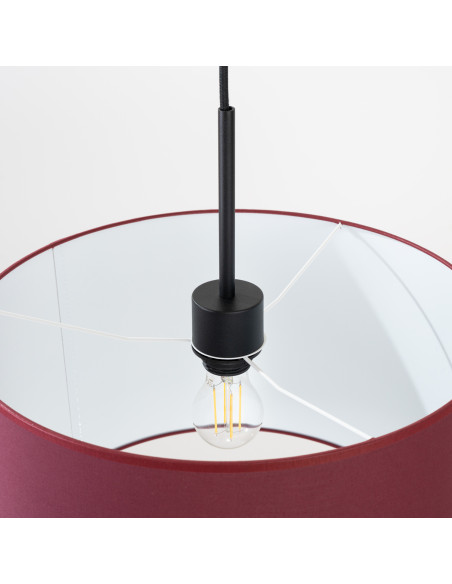 Lampa wisząca NEVIA burgund