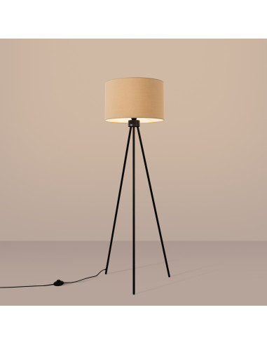 Lampa podłogowa NEVIA taupe