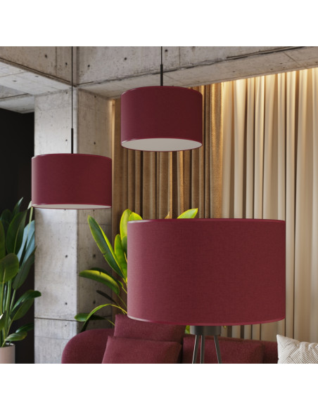Lampa podłogowa NEVIA burgund