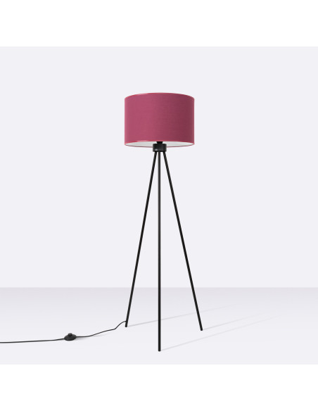 Lampa podłogowa NEVIA burgund