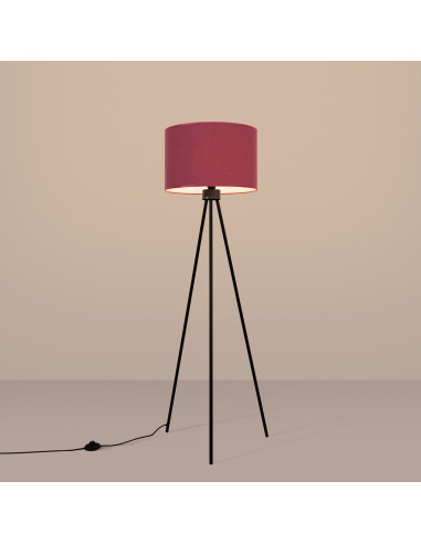 Lampa podłogowa NEVIA burgund