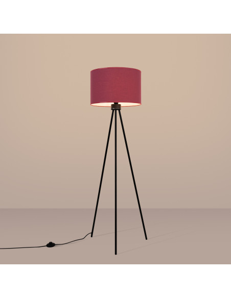 Lampa podłogowa NEVIA burgund