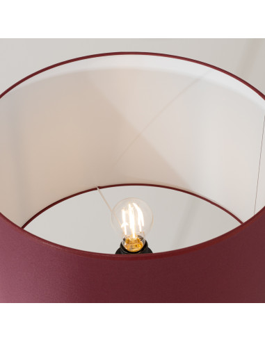 Lampa podłogowa NEVIA burgund