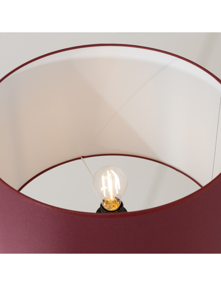 Lampa podłogowa NEVIA burgund