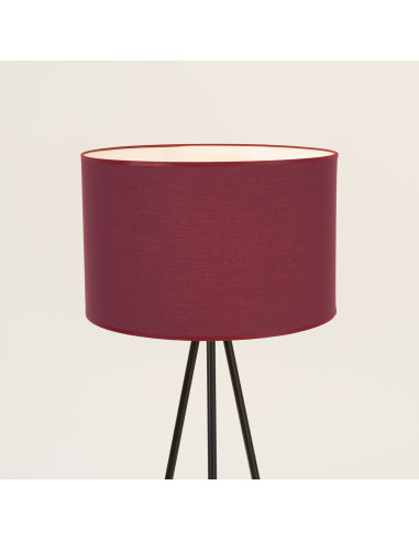 Lampa podłogowa NEVIA burgund