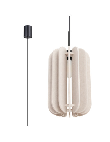 Lampa wisząca MULA 27 beżowa