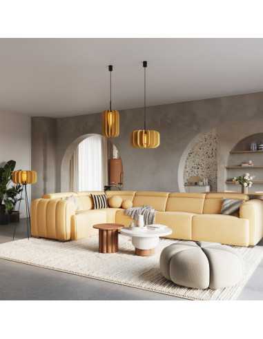 Lampa wisząca MULA 27 żółta