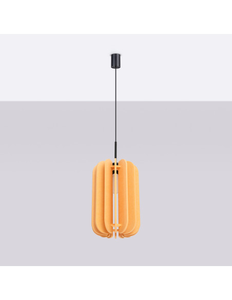 Lampa wisząca MULA 27 żółta