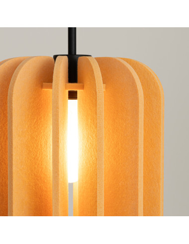 Lampa wisząca MULA 27 żółta