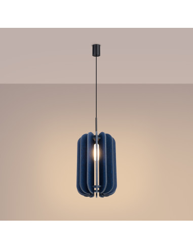 Lampa wisząca MULA 27 granatowa