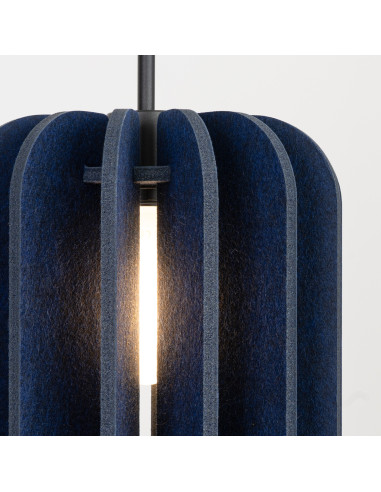 Lampa wisząca MULA 27 granatowa