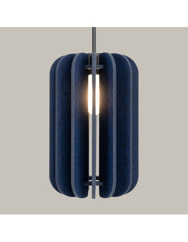 Lampa wisząca MULA 27 granatowa